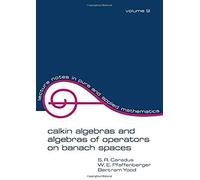 Calkin Algebras And Algebras Of Operators On Banach Spaces