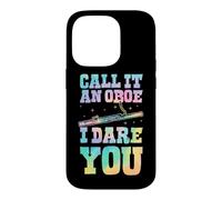 Call It an Oboe I Dare You Bassoon Blague Coque pour iPhone 14 Pro