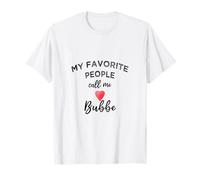 Call Me Bubbe Yiddish Grand-mère juive SAVTA T-Shirt