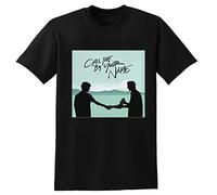 Call Me by Your Name Men's T-Shirt Unisex Black Cotton Print Tee Shirts M