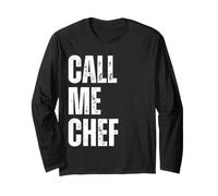 Call Me Chef Amusant Restaurant Cuisine Cuisine Chef Manche Longue