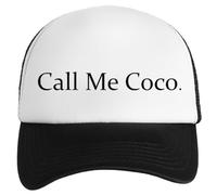 Call Me Coco Gauff Casquette Classique De Baseball pour Filles pour Garçons Cap Kids Boys Girls