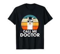 Call Me Doctor Llama Doctor Études universitaires T-Shirt