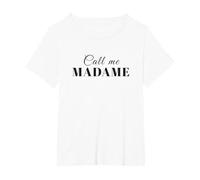 Call me Madame EVJF, Annonce Mariage pour la future Mariée T-Shirt