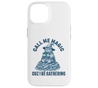 Call Me Magic Cuz I Be Gathering Cat Money Propriétaire d'entreprise Coque pour iPhone 14