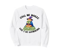 Call Me Magic Cuz I Be Gathering Frog Money Propriétaire d'entreprise Sweatshirt