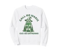 Call Me Magic Cuz I Be Gathering Raton Laveur Money Business Sweatshirt
