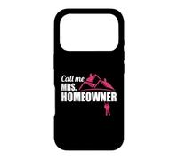 Call Me Mrs. Homeowner, Nouvelle Maison de Pendaison de crémaillère Coque pour iPhone 17 Pro