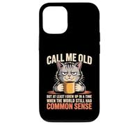 Call Me Old But We Had Common Sense Back Then Coque pour iPhone 12/12 Pro
