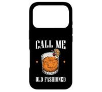Call Me Old Fashioned Bourbon Whisky Boire Coque pour iPhone 17 Pro
