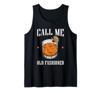 Call Me Old Fashioned Bourbon Whisky Boire Débardeur