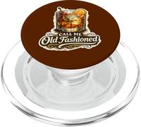 Call Me Old Fashioned Whisky Cocktail Vintage Bar Boire PopSockets PopGrip pour MagSafe