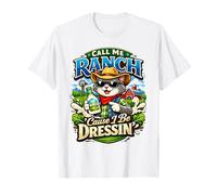 Call Me Ranch Cause I Be Dressing Cat Meme Cool Animal Humour T-Shirt