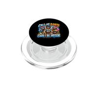 Call Me Ranch Cause I Be Dressing Drôle Raccoon Meme Dire PopSockets PopGrip pour MagSafe