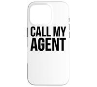 Call My Agent - Jeu Amusant Coque pour iPhone 16 Pro