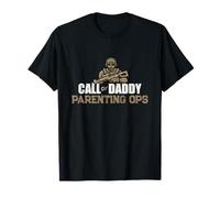 Call of Daddy Parenting Ops Gamer Dads Funny Fathers Day T-Shirt