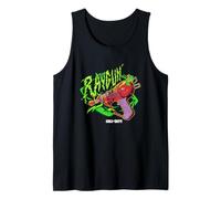 Call Of Duty Raygun Zombie Green Neon Big Chest Retro Logo Débardeur