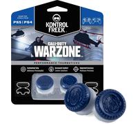 Call of Duty: Warzone Performance Thumbsticks pour PlayStation 4 (PS4) et PlayStation 5 (PS5) 2 Meilleure hauteur, Hybride Bleu/Gris
