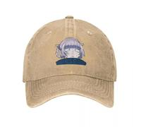 Call of The Night Nanakusa Nazuna Hommes Femmes Casquettes de Baseball Anime Casquettes en Jean usées Casquette Été Un Chapeau à regain Doux Non structuré
