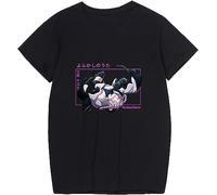 Call of The Night T-Shirt Nanakusa Nazuna Manga Print Summer Fashion Round Neck Short Sleeve Manches Courtes(Medium)