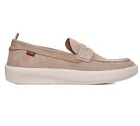 Callaghan Phoenix 65701 Mocassins de sport en croûte de cuir avec semelle amovible pour homme, Pierre, 44 EU
