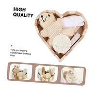 CALLARON 1 Coffret De Bain Brosse De Bain Récureur Fournitures De Salle De Bain Luffa Articles De Toilette Mer Pour Bain Éponge Méthode Pour Corps Gel Articles De Bain