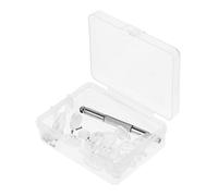 CALLARON 1 Ensemble Accessoires de réparation de lunettes accessoires pour lunettes vis pour lunettes remplacement pont plaquettes nasales antidérapantes pour lunettes Télevés à nez