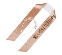 CALLARON 1 Ensemble Bandeau Pour Femme Ceinture D'anniversaire Accessoires D'anniversaire Pour Femmes Coiffe En Strass Scintillant Bandeaux D'anniversaire Pour Femmes Métal Rose Gold