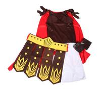 CALLARON 1 Ensemble Costume de Roman Femme pour Fête Déguisement de Soldat Romain Complet pour Halloween et Cosplay Robe avec Finitions Détaillées pour Événements Thématiques