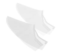 CALLARON 1 Paire couvre-chaussures imperméable étanche chaussures imperméables cape de chaussures de barbier couverture de chaussures de coiffeur Gel de silice blanche