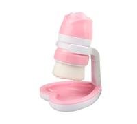 CALLARON 1 Pièce brosse pour le visage brosse à récurer à manche brosse salle de bain desherbeur manuel brosse nettoyante brosse faciale nettoyage de la peau