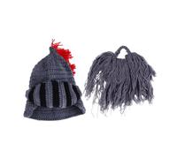CALLARON 1 Pièce Chapeau de Romain avec Barbe Accessoire pour Fête et Bonnet Durable et Confortable Design Créatif et Élégant pour Famille et