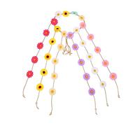 CALLARON 1 Pièce Couronne de Fleurs Daisy Bandeau Bohémien Accessoire pour Mariage Fête et Usage