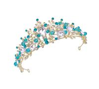 CALLARON 1 Pièce Couronne pour Filles Diadème Bleu Élégant pour Anniversaire Accessoire de Coiffure Durable et Chic pour Fêtes et Événements Spéciaux