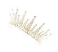 CALLARON 1 Pièce Diadème de Mariage Couronne de Gamme Accessoire pour Mariage et Événements Spéciaux
