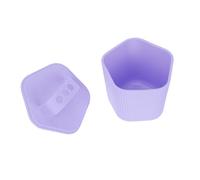 CALLARON 1 Pièce rouleau à glace pour glace faciale rouleau de massage à main masseur compresse froide rouleau masseur de glace Rouleau anti- caoutchouc souple Violet,mauve