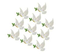 CALLARON 10 pièces Broche de Paix Lot de Épingles Décoratives Vintage Alliage de Zinc Harmonie pour Vêtements Robes Manteaux et Pulls