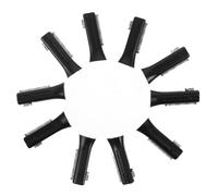 CALLARON 10 Pièces Lames de Rechange pour Rasoir à Sourcils Électrique Accessoires Universels pour Rasage et Confortable pour Usage Personnel à Domicile ou Voyage Couleur Noire