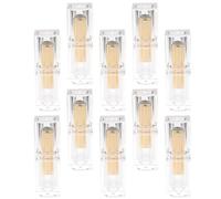 CALLARON 10 Pièces Tube de rouge à lèvres transparent Tubes à rouge à lèvres vides tubes de brillant à lèvres avec trousse de brillant à lèvres Plastique