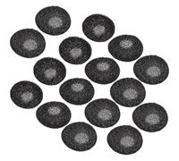 CALLARON 100 Pièces Coussinets en Mousse pour Écouteurs Noirs, Faciles à Installer et Remplacer, Protections Confortables pour Oreillettes Audio, Accessoires Indispensables
