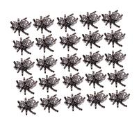 CALLARON 100pièces Décorations Pour Ongles Araignées Ornements De Manucure Créations Diy Décoration Araignée Pour Ongles Breloques Pour Femme