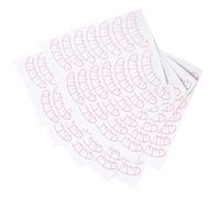 CALLARON 10feuilles Autocollant De Cils Greffés Patchs Entraînement Pour Isolation Des Cils Supérieurs Et Inférieurs