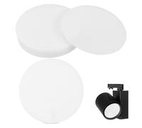 CALLARON 10pcs Abat-jour Soi-même en Plastique Blanc pour Plafonnier, Diffuseur Anti-éblouissement, Protection des Yeux, Installation Simple, Éclairage de Plafond