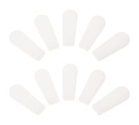 CALLARON 10pcs Manchons à Griffe en Caoutchouc Blanc Antidérapants pour Pièces de Machines de Jeu, Facile à Entretenir, Couvre-griffes pour Distributeurs Automatiques