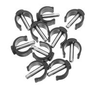 CALLARON 10pièces Clips Forme De c Pour Béquilles Accessoires De Fixation Pour Déambulateur De Rechange Pour Canne Système De Clip Facile à Installer Supports Pour Canne