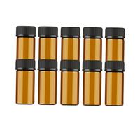 CALLARON 10pièces Flacons Verre Petit Foncé Vides pour Huiles Essentielles Chimie et Parfums avec Bouchon