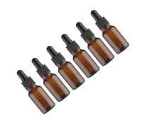 CALLARON 12 Pièces bouteille d'huile essentielle bouteilles flacons compte-gouttes d'huiles essentielles petite bouteille de liquide flacons compte-gouttes en verre flacon mini-pipette Brun