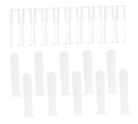 CALLARON 12 Pièces d'aspiration dissolvant outil Petit tubes ouvreur de lentille de fournitures de soins infirmiers Gel de silice Transparent