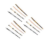 CALLARON 12 Pièces Épingles à Cheveux Pour Femmes Bâtonnets à Cheveux Vintage Accessoires Pour Chignon Lot De Baguettes Pour Mi-longs Et Longs