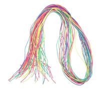 CALLARON 120 Pièces Hair Braiding Strings For Gradient Hair Wrap Ropes For Braids Vibrant Hairstyles